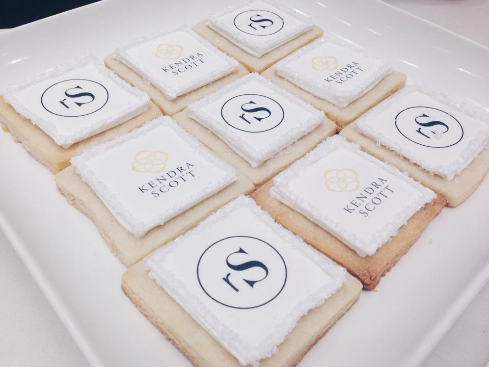 rewardStyle + Kendra Scott cookies made by Layered Bake Shop